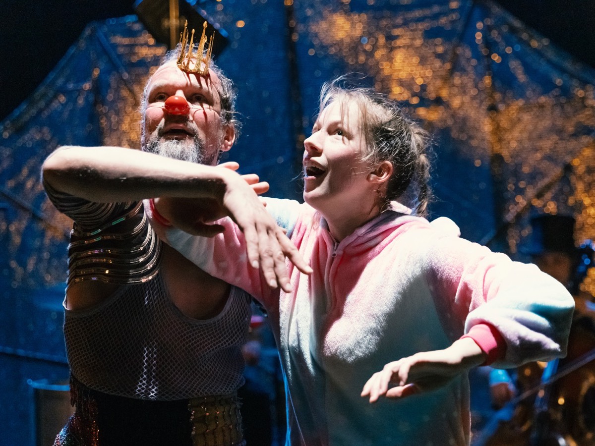 Es Kamel im Zirkus